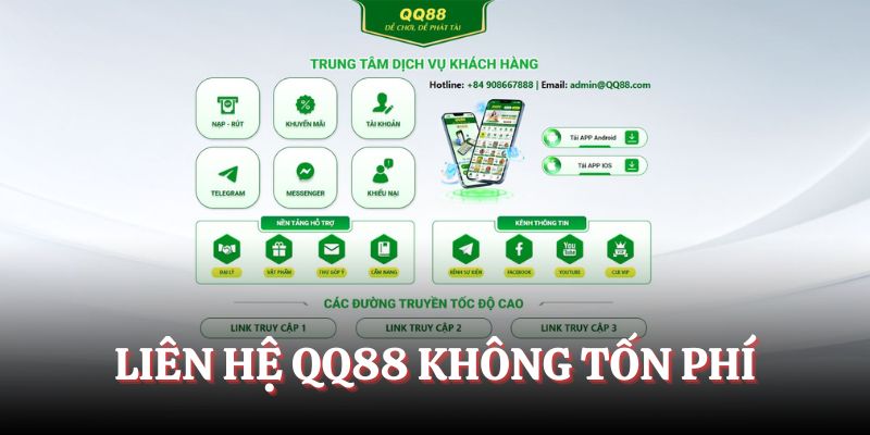 Liên hệ không tốn khi khi tham gia cá cược