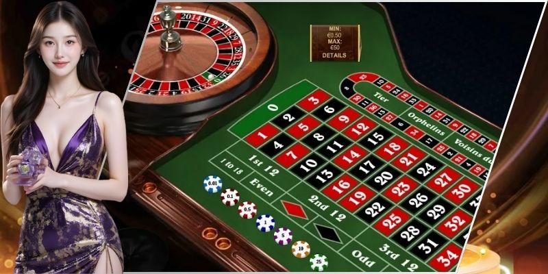 Sảnh DG 88BET nổi tiếng với trò chơi Roulette